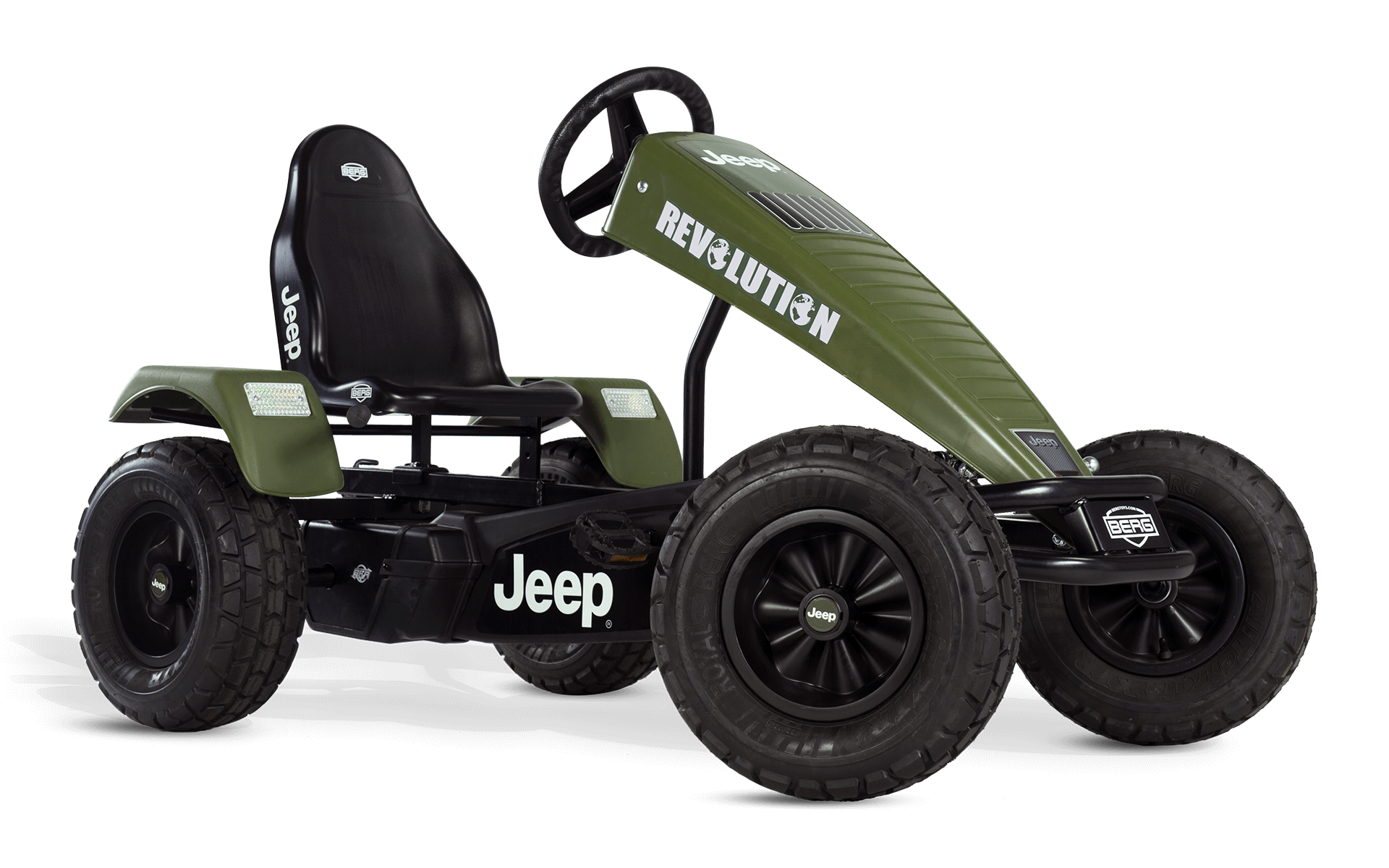 BERG Gokart XXL Jeep® Revolution E-Motor Hybrid mit