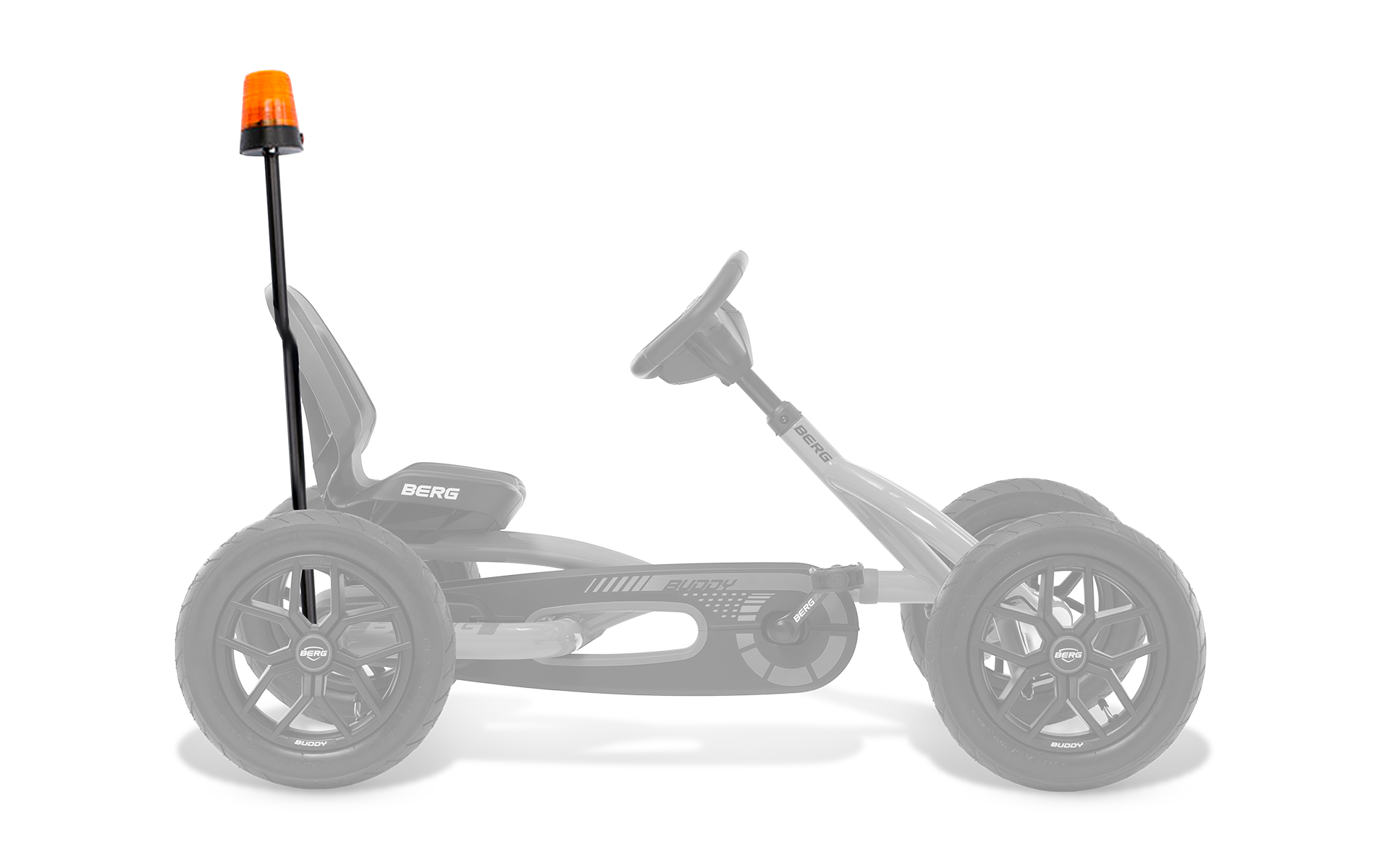 BERG Buddy Cross Go-Kart  Pedal Go-Kart with BERG Soundbox